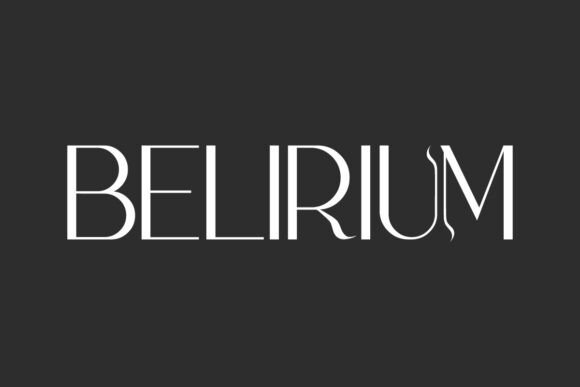 Belirium: Elevate Your Brand with This Elegant Serif Font