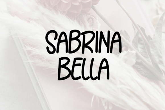 Bring Your Creations to Life with Sabrina Bella Font