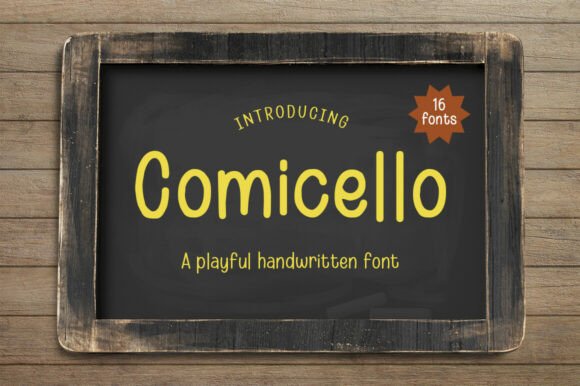 Comicello Regular: A Playful Font for Engaging Content