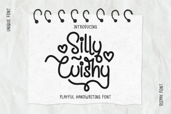 Discover Sillycuishy Regular: A Charming Handwritten Font