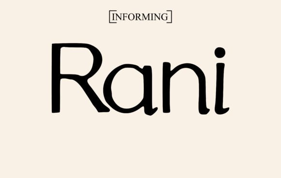 Elevate Your Brand with Rani: A Versatile and Elegant Font