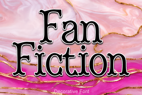 Fanfiction: A Script Font with Creative Flair