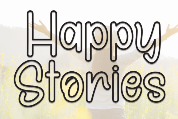 Happy Stories: A Versatile Font for Creative Branding