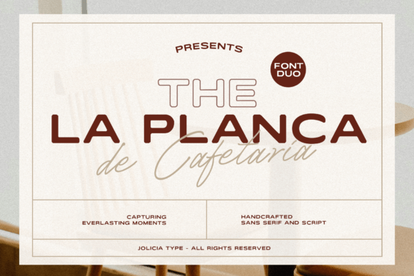 La Planca De Cafetaria: A Versatile Font for Modern Campaigns