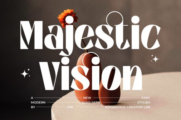 Majestic Vision: A Serif Font for Premium Design