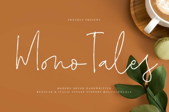 Monotales Regular: A Bold and Elegant Handwritten Font