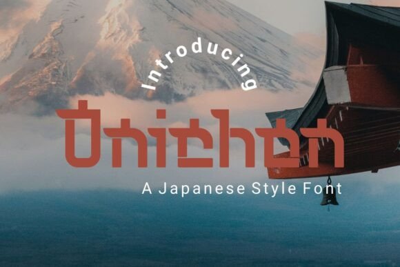 Onichan: A Bold Display Font for Modern Web Design