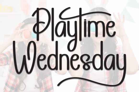 Playtime Wednesday: A Charming Font for Creative Makers