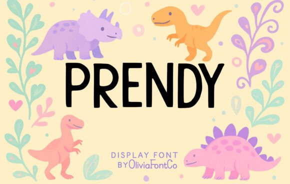 Prendy: A Versatile Font for Editorial Design