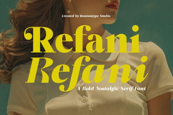 Refani: A Sophisticated Serif for Elegant Publishing