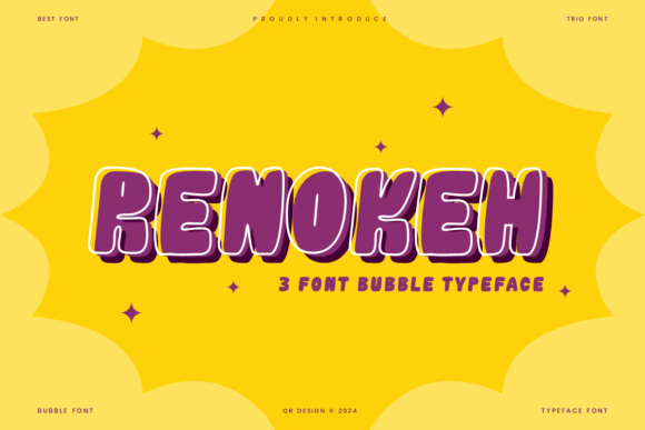 Renokeh: A Joyful Display Font for Your Brand