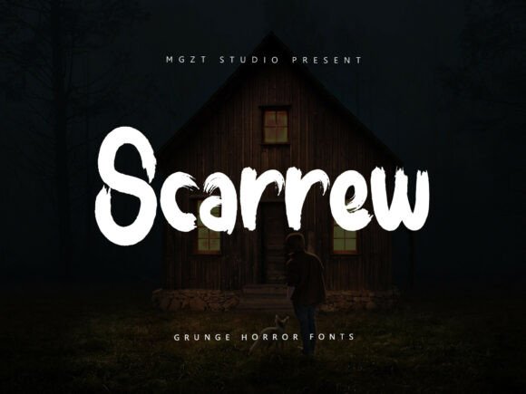 Scarrew: A Striking Typeface for Bold Editorial Design