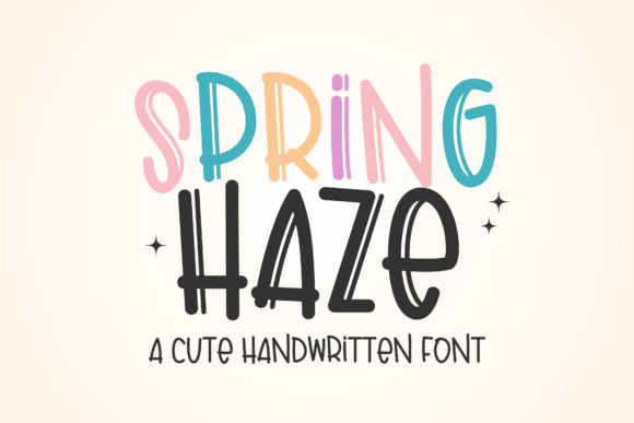 Spring Haze: A Charming Handwriting Font for Creative Projects