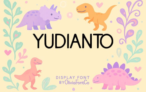 Yudianto: A Versatile Font for Web Designers